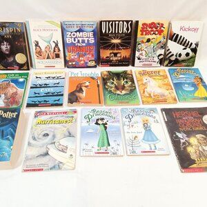 Scholastic Publisher 17 Childrens Books Bundle Fiction